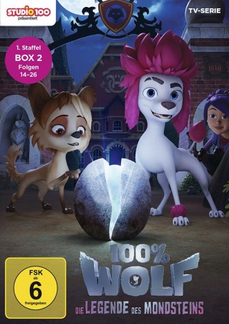 100% Wolf - Die Legende des Mondsteins - Staffel 01 / Box 2 (DVD)