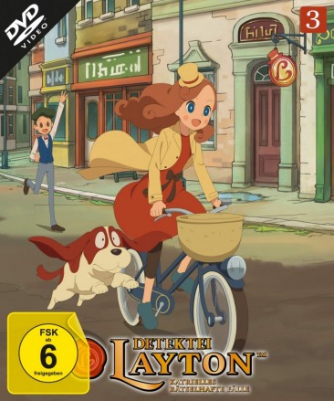 Detektei Layton - Katrielles rätselhafte Fälle - Vol. 3 / Episode 21-30 (DVD)
