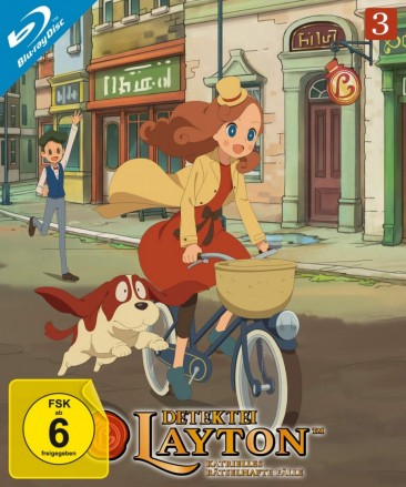 Detektei Layton - Katrielles rätselhafte Fälle - Vol. 3 / Episode 21-30 (Blu-ray)