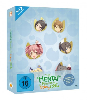 The Hentai Prince and the Stony Cat - Vol. 2 / Episode 7-12 / inkl. Sammelschuber (Blu-ray)