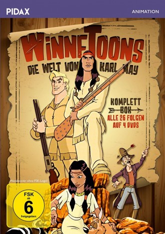 WinneToons - Die Welt von Karl May - Pidax Animation / Komplettbox (DVD)