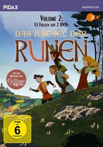 Das Rätsel der Runen - Pidax Animation / Vol. 2 (DVD)