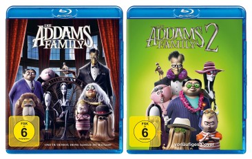 Die Addams Family 1+2 im Set (Blu-ray)