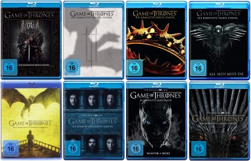 Game of Thrones - Die komplette Serie / Staffel 1-8 im Set (Blu-ray)