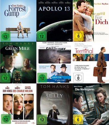 Tom Hanks 10-Movie-Collection-Set (Blu-ray)