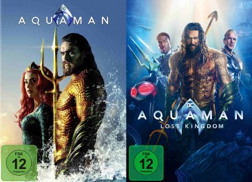Aquaman + Aquaman: Lost Kingdom im Set (DVD)