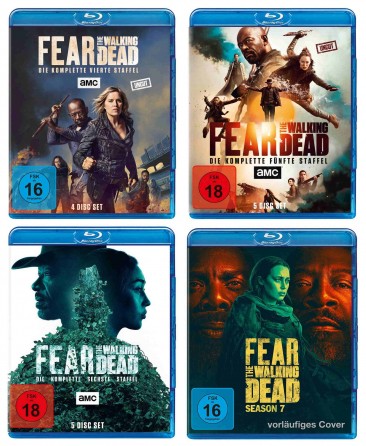 Fear the Walking Dead - Die kompletten Staffeln 4-7 im Set (Blu-ray)