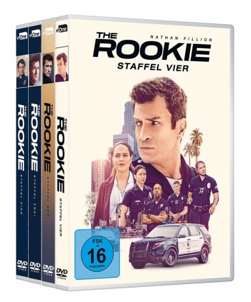 The Rookie - Staffel 1+2+3+4 im Set (DVD)