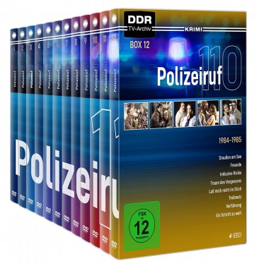 Polizeiruf 110 - DDR TV-Archiv / Box 1-12 im Set (DVD)