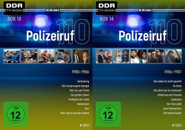 Polizeiruf 110 - DDR TV-Archiv / Box 13+14 im Set (DVD)