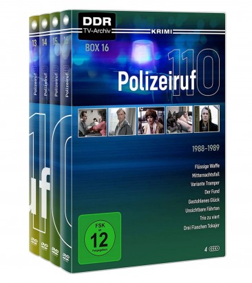 Polizeiruf 110 - DDR TV-Archiv / Box 13+14+15+16 im Set (DVD)