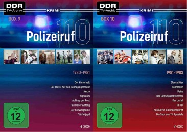 Polizeiruf 110 - DDR TV-Archiv / Box 9+10 im Set (DVD)