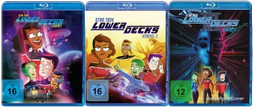 Star Trek: Lower Decks - Die kompletten Staffeln 1+2+3 im Set (Blu-ray)