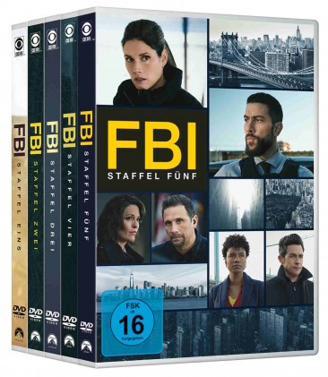 FBI - Die kompletten Staffeln 1+2+3+4+5 im Set (DVD)