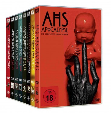 American Horror Story - AHS - Die kompletten Staffeln 1-8 im Set (DVD)