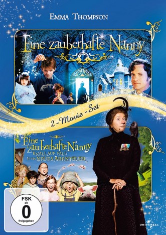 Eine zauberhafte Nanny & Eine zauberhafte Nanny - Knall auf Fall in ein neues Abenteuer - 2 Movie Set (DVD)