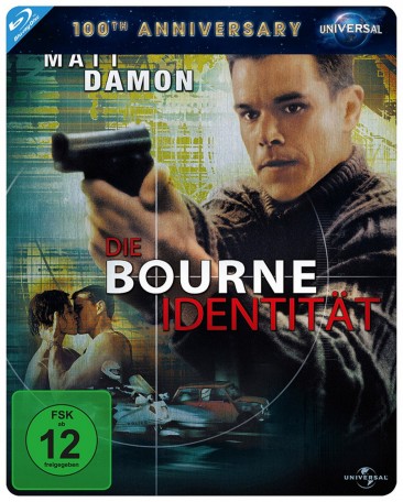 Die Bourne Identität - 100th Anniversary Limited Steelbook Edition (Blu-ray)