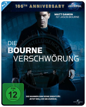 Die Bourne Verschwörung - 100th Anniversary Limited Steelbook Edition (Blu-ray)