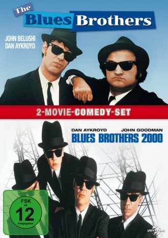 Blues Brothers & Blues Brothers 2000 - 2-Movie Comedy-Set (DVD)