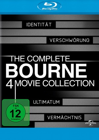 The Complete Bourne 4 Movie Collection (Blu-ray)