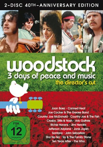 Woodstock - The Director's Cut / 40th-Anniversary Edition (DVD)