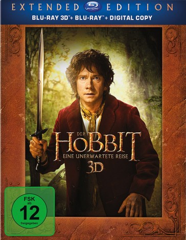Der Hobbit - Eine unerwartete Reise - Blu-ray 3D + 2D / Extended Edition (Blu-ray)