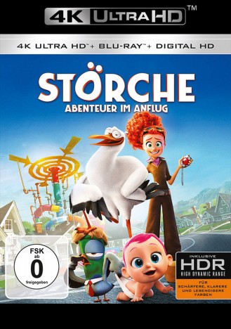 Störche - Abenteuer im Anflug - 4K Ultra HD Blu-ray + Blu-ray (Ultra HD Blu-ray)