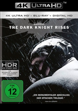 The Dark Knight Rises - 4K Ultra HD Blu-ray + Blu-ray (4K Ultra HD)