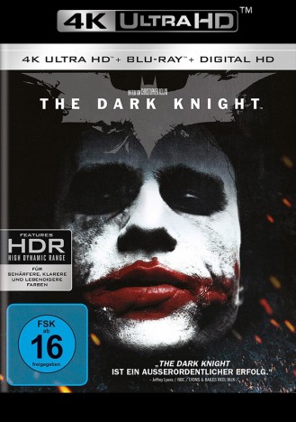 The Dark Knight - 4K Ultra HD Blu-ray + Blu-ray (4K Ultra HD)