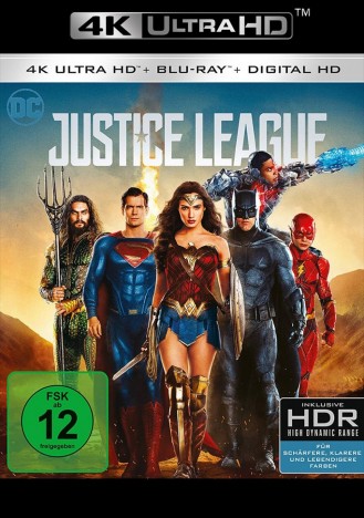 Justice League - 4K Ultra HD Blu-ray + Blu-ray (4K Ultra HD)