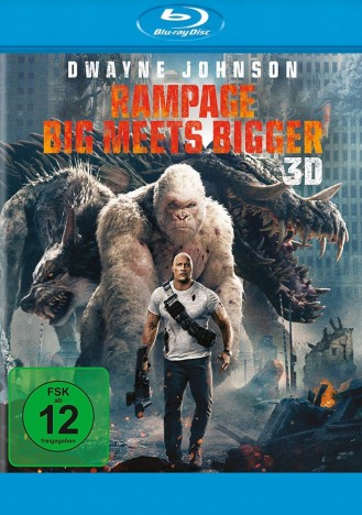 Rampage - Big meets Bigger - Blu-ray 3D (Blu-ray)