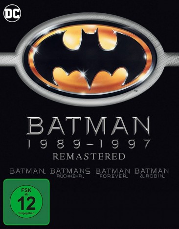 Batman 1-4 - Remastered (Blu-ray)