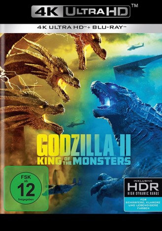 Godzilla II: King of the Monsters - 4K Ultra HD Blu-ray + Blu-ray (4K Ultra HD)