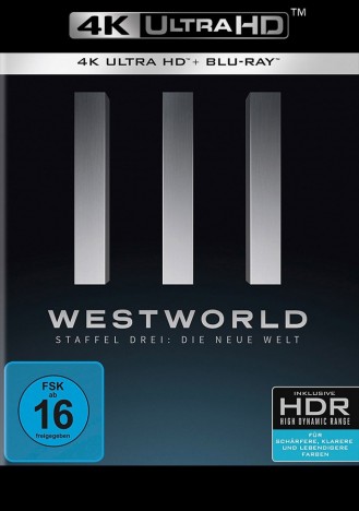 Westworld - Staffel 03 / 4K Ultra HD Blu-ray + Blu-ray (4K Ultra HD)