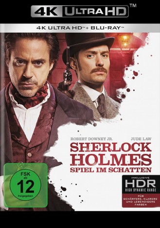 Sherlock Holmes 2 - Spiel im Schatten - 4K Ultra HD Blu-ray + Blu-ray (4K Ultra HD)