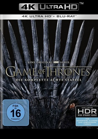 Game of Thrones - Staffel 08 / 4K Ultra HD Blu-ray + Blu-ray (4K Ultra HD)