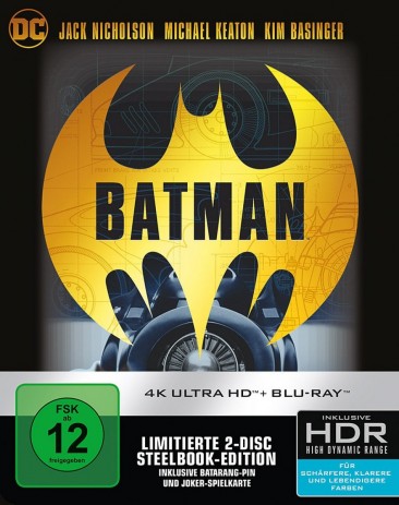Batman - 4K Ultra HD Blu-ray + Blu-ray / Limited Steelbook (4K Ultra HD)