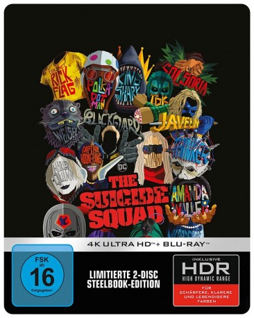 The Suicide Squad - 4K Ultra HD Blu-ray + Blu-ray / Limited Steelbook (4K Ultra HD)