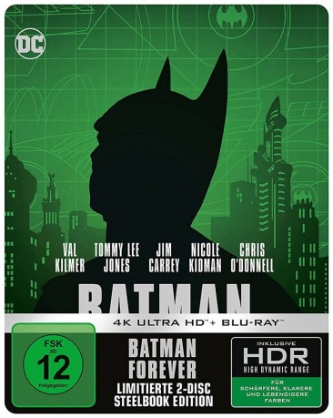 Batman Forever - 4K Ultra HD Blu-ray + Blu-ray / Limited Steelbook (4K Ultra HD)