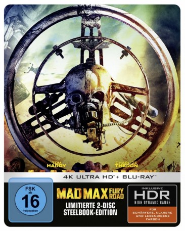 Mad Max: Fury Road - 4K Ultra HD Blu-ray + Blu-ray / Limited Steelbook (4K Ultra HD)
