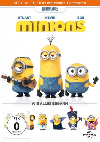 Minions - Special Edition mit Minion-Postkarten (DVD)