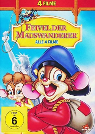 Feivel der Mauswanderer - Alle 4 Filme (DVD)