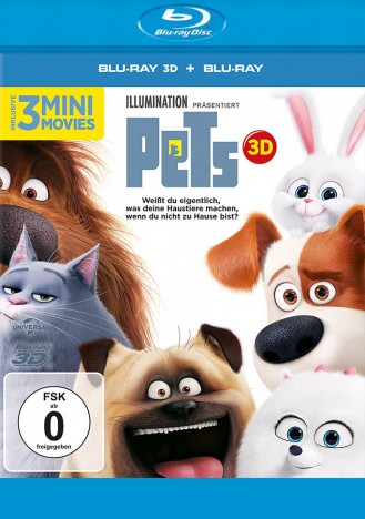 Pets - Blu-ray 3D + 2D (Blu-ray)
