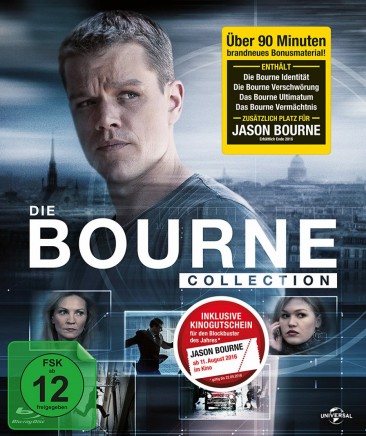 Die Bourne Collection - Limited Edition / Digibook (Blu-ray)