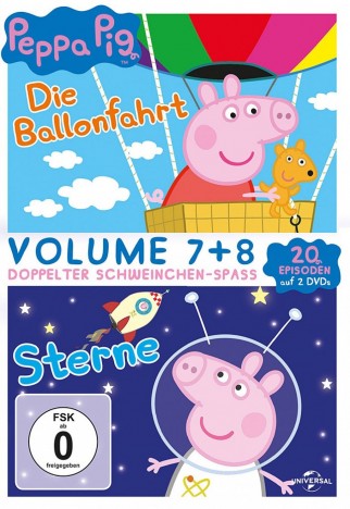 Peppa Pig - Die Ballonfahrt & Sterne (DVD)