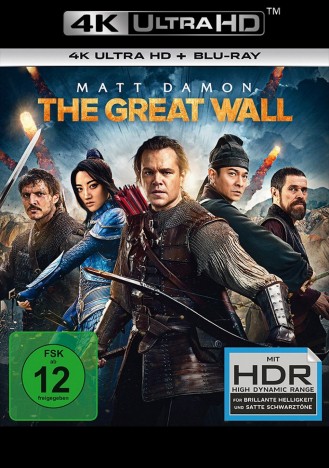 The Great Wall - 4K Ultra HD Blu-ray + Blu-ray (4K Ultra HD)