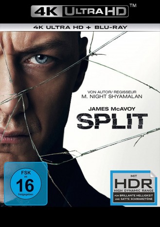 Split - 4K Ultra HD Blu-ray + Blu-ray (4K Ultra HD)