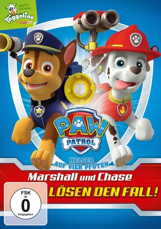 Paw Patrol - Marshall und Chase lösen den Fall! - 2. Auflage (DVD)