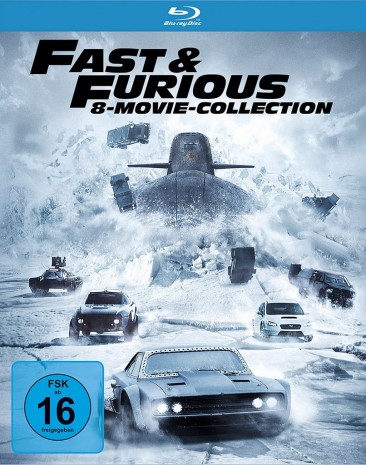 Fast & Furious - 8-Movie Collection (Blu-ray)