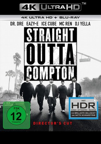 Straight Outta Compton - Director's Cut / 4K Ultra HD Blu-ray + Blu-ray (4K Ultra HD)